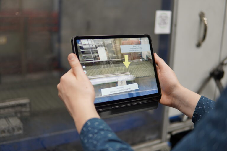 Inhalte werden interaktiv in der App transportiert