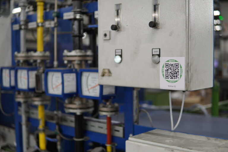 Zur Benutzung ist nur ein QR Code erforderlich